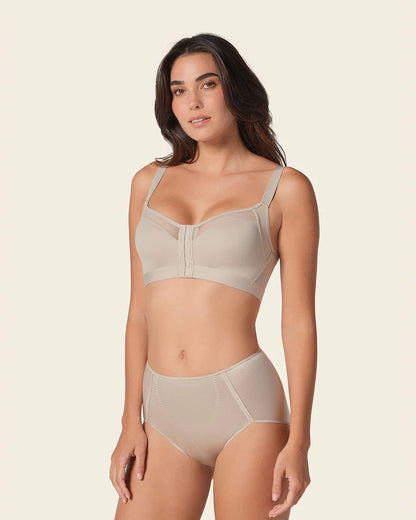 Multi/Benefit lightly lined wireless posture corrector bra- 011936