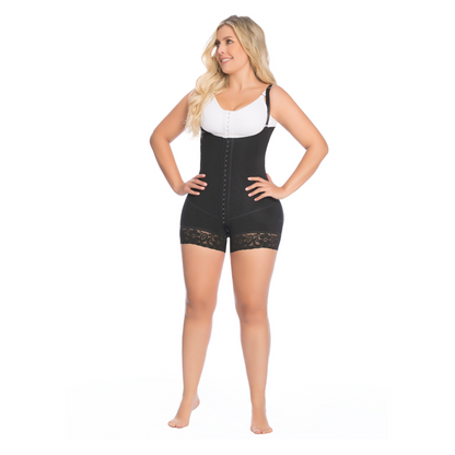 EXTRA SHORT GIRDLE WITH BUTT ENHANCEMENT BACK COVERAGE POST SURGICAL AND DAILY USE 009066