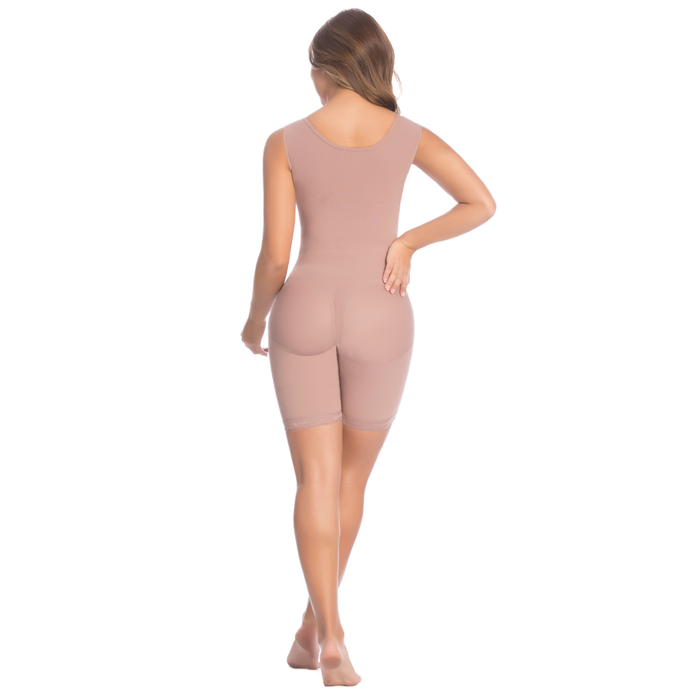 Short Girdle with Bra, Sleeveless and Three Level Hooks post surgical girdle and daily use 009215