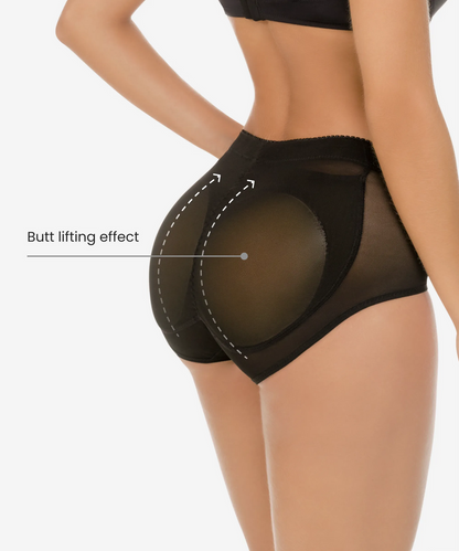 Butt-enhancing padded panty with silicone pads - Style 003