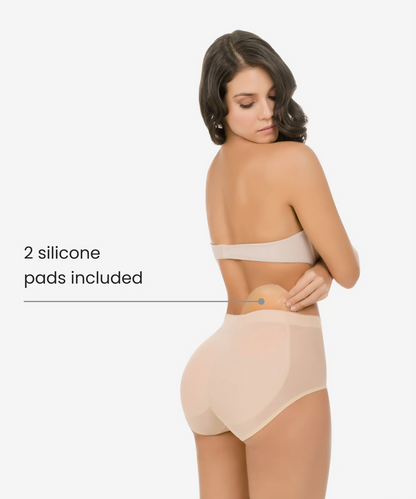 Butt-enhancing padded panty with silicone pads - Style 003