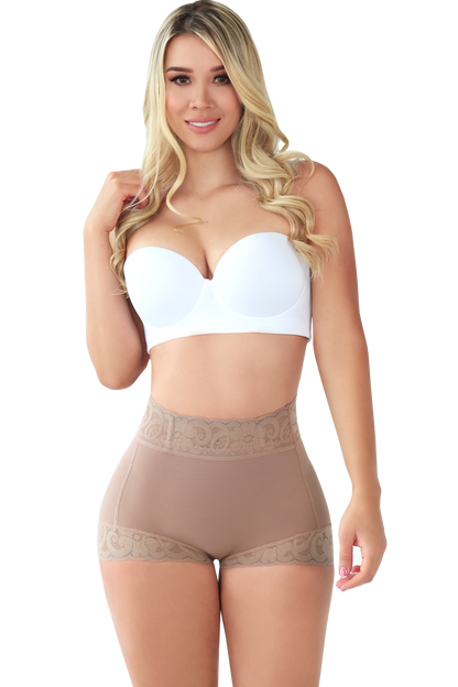 BUTT LIFT PANTY WITH SOFT LACE 4001