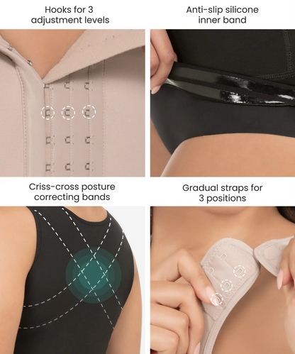 Compressive posture corrector vest - Style 1427