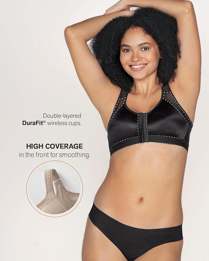 Multi/Benefit lightly lined wireless posture corrector bra- 011936