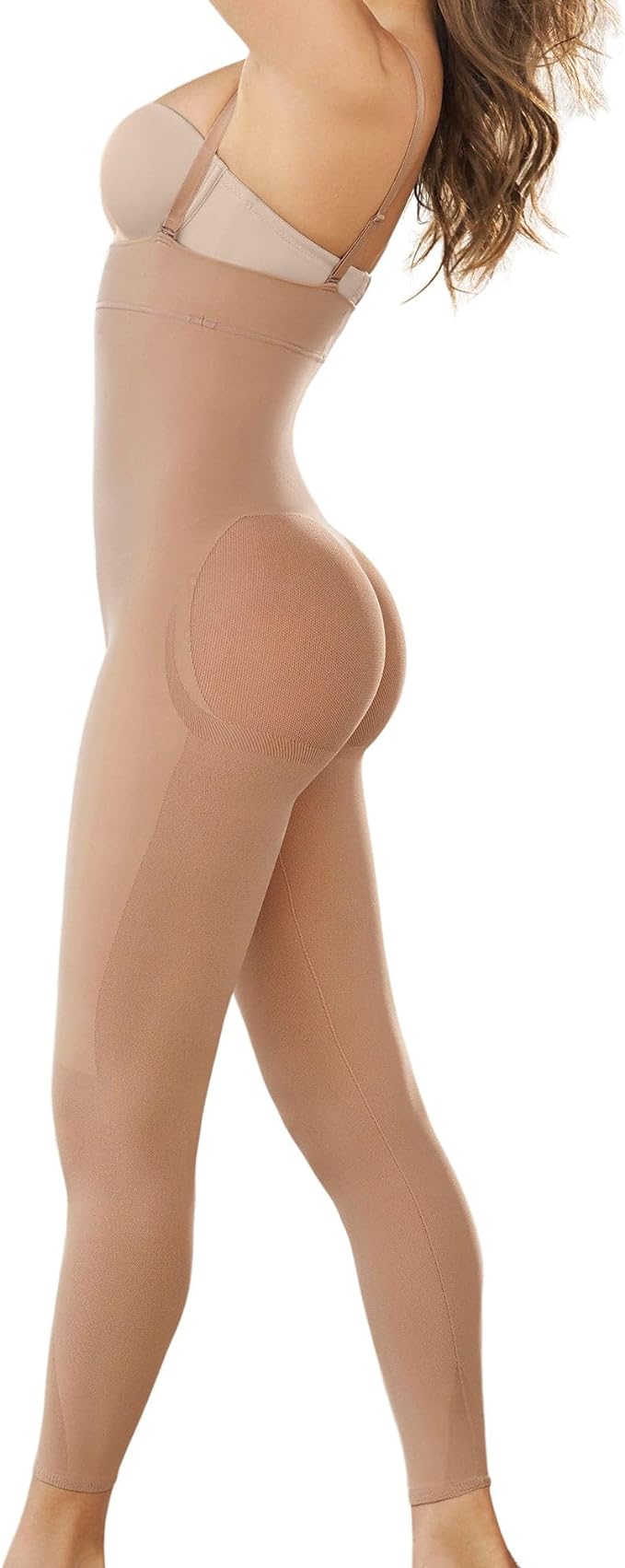 Invisible High Waisted Bodysuit Thigh Leg Butt Lifter Shapewear - Full Body Shaper Tummy Control 012727