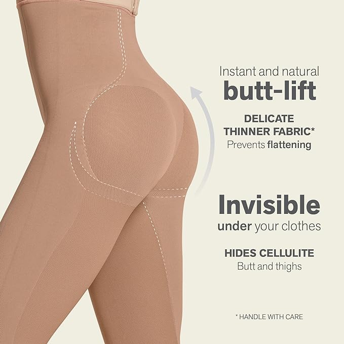 Invisible High Waisted Bodysuit Thigh Leg Butt Lifter Shapewear - Full Body Shaper Tummy Control 012727