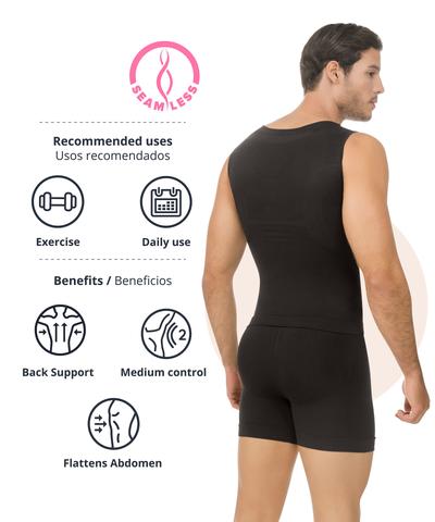 MEN'S SEAMLESS CONTROL COMPRESSION SHIRT 1518