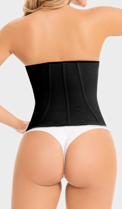 WAIST CINCHER VEST FOR WOMEN | STRAPLESS SHAPEWEAR | POWERNET 4057