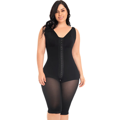 Women's Full Bodysuit Body Shaper with Bra / Powernet 0120