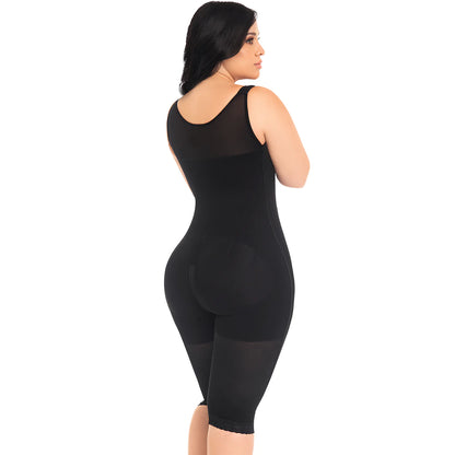 Women's Full Bodysuit Body Shaper with Bra / Powernet 0120