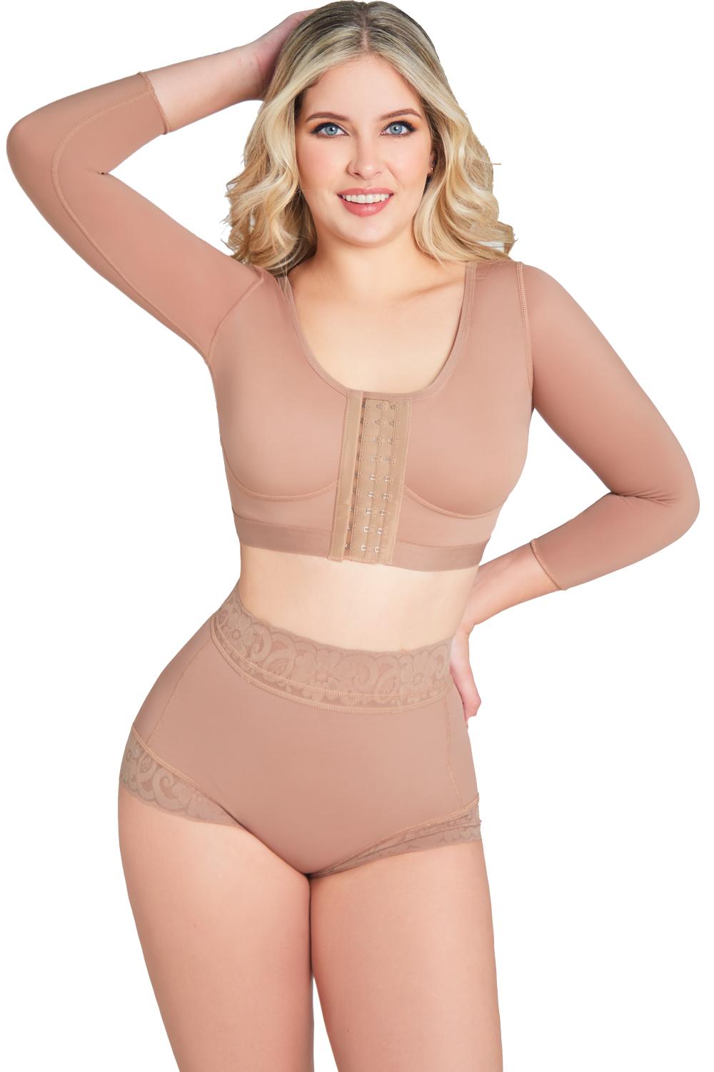 POST SURGICAL SLEEVED BRA 6060